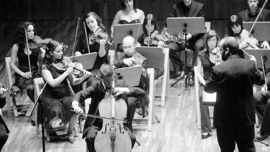 Un momento del concierto de ayer en la Casa de Cultura.