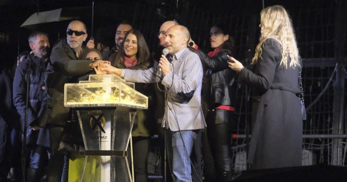 Iluminación de la Plaza Mayor. | |