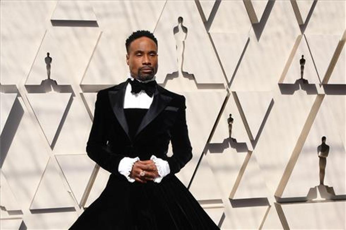 Billy Porter conquistó los Oscar con un vestido