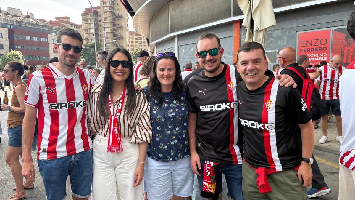 Edgar López, Miriam Merino, Alba Rojo, Maxi Rodrigo y Antonio Riesgo