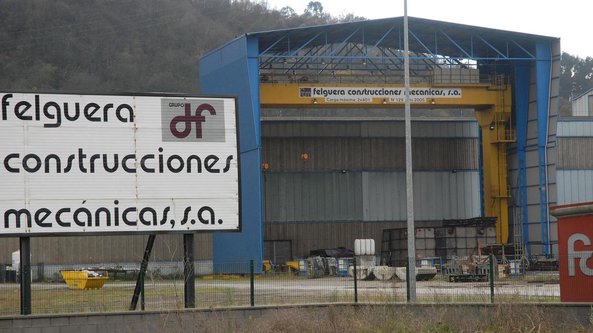 Taller de Duro Felguera en Barros (Langreo).