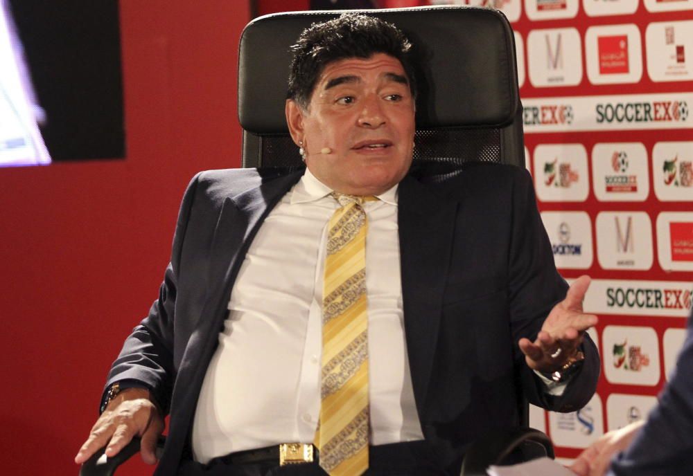 MARADONA ASISTE AL FORO ASIÁTICO DEL SOCCEREX