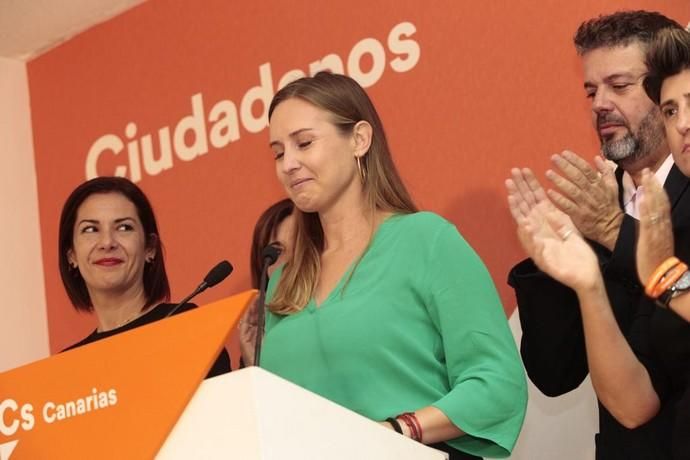 Noche electoral en Ciudadanos en Canarias