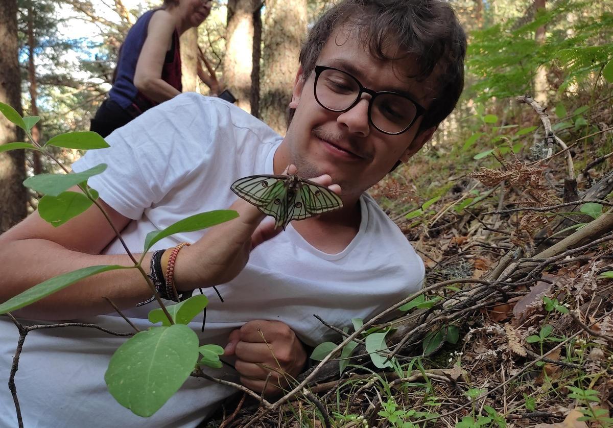 JAIRO ROBLA SUAREZ, en una salida al campo.
