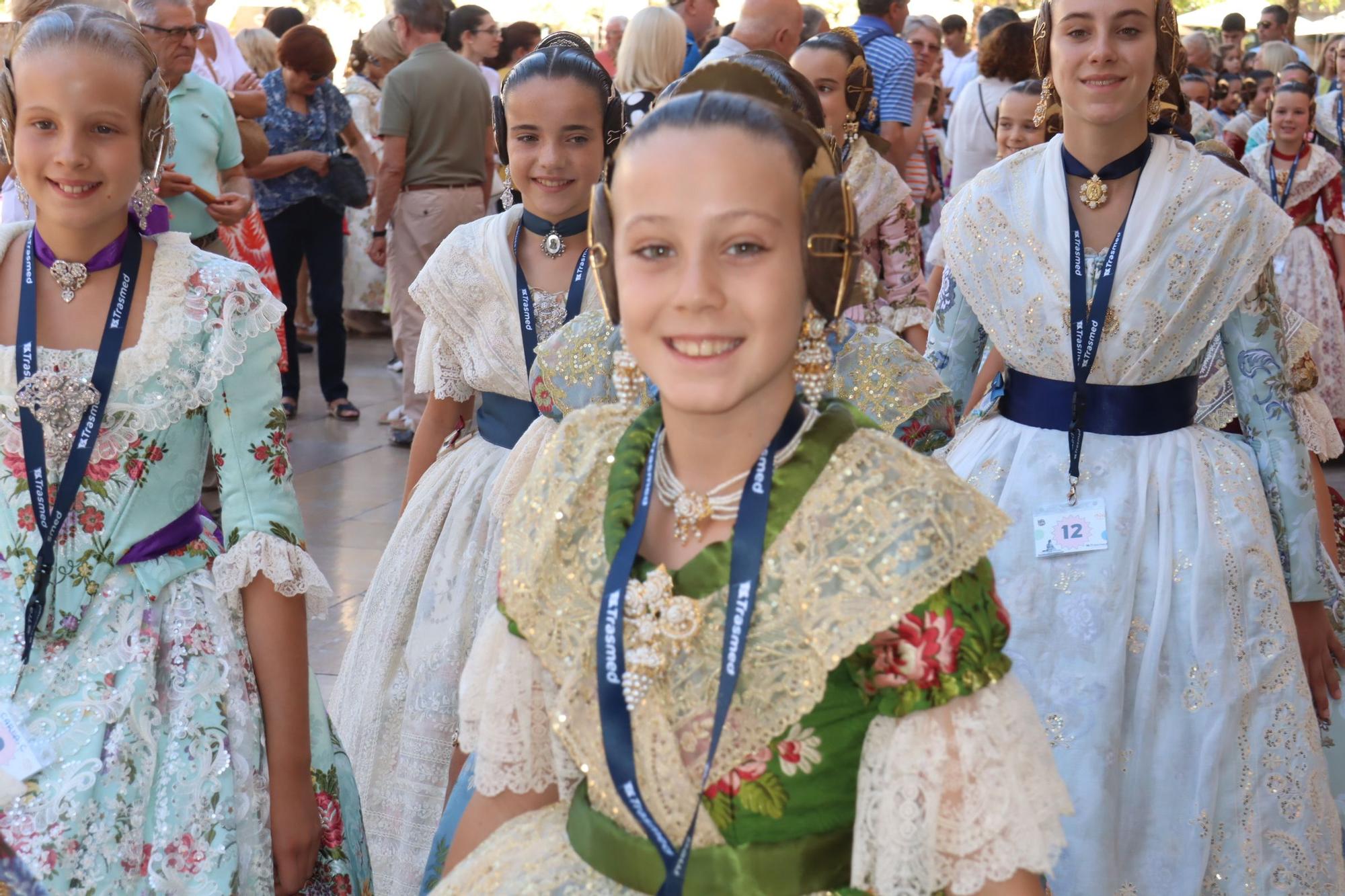 El centro de València recibe a las candidatas a Fallera Mayor Infantil 2025