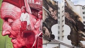 Murales premiados por Street Art Cities en 2023.