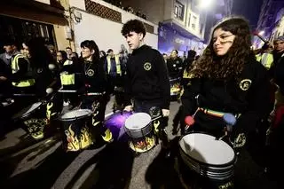 Galería: El correfocs de Dimonis de la Plana recorre las calles de Castelló