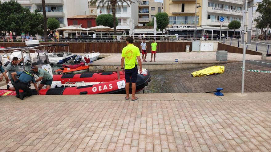 Rescatan el cadáver de un buceador en aguas de Cala Bona