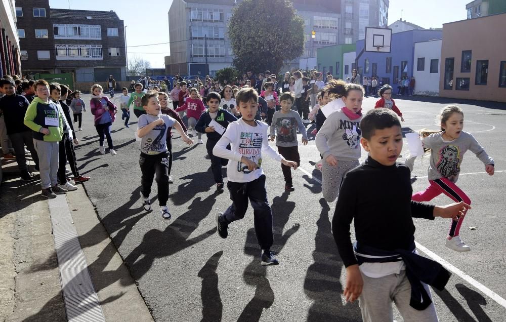 Carrera solidaria por el Sáhara CEIP de Silleda