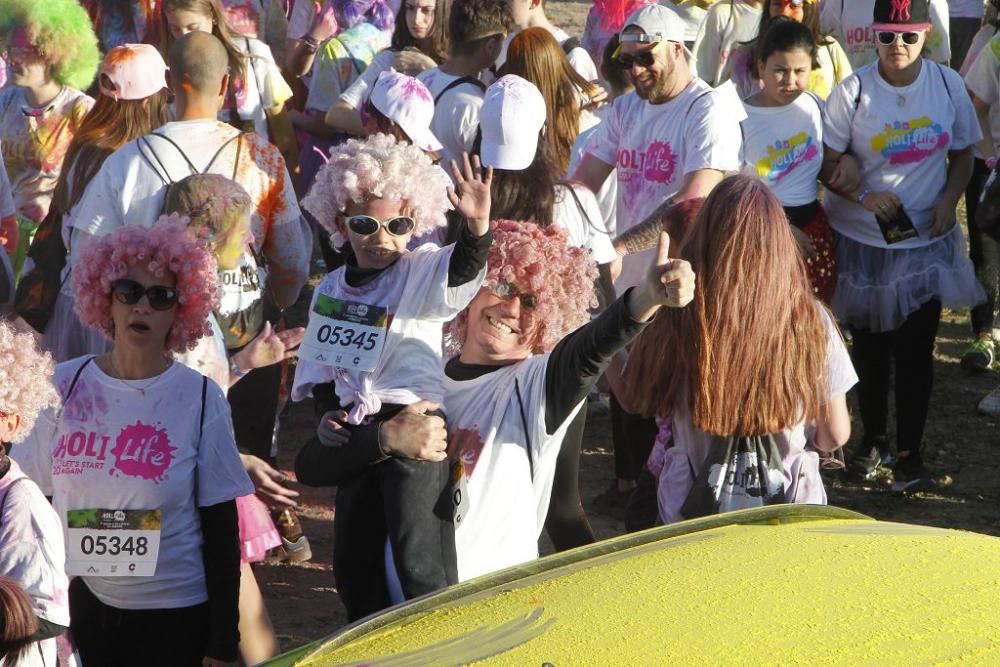 Sexta edición de la Holi Run en Cabezo de Torres