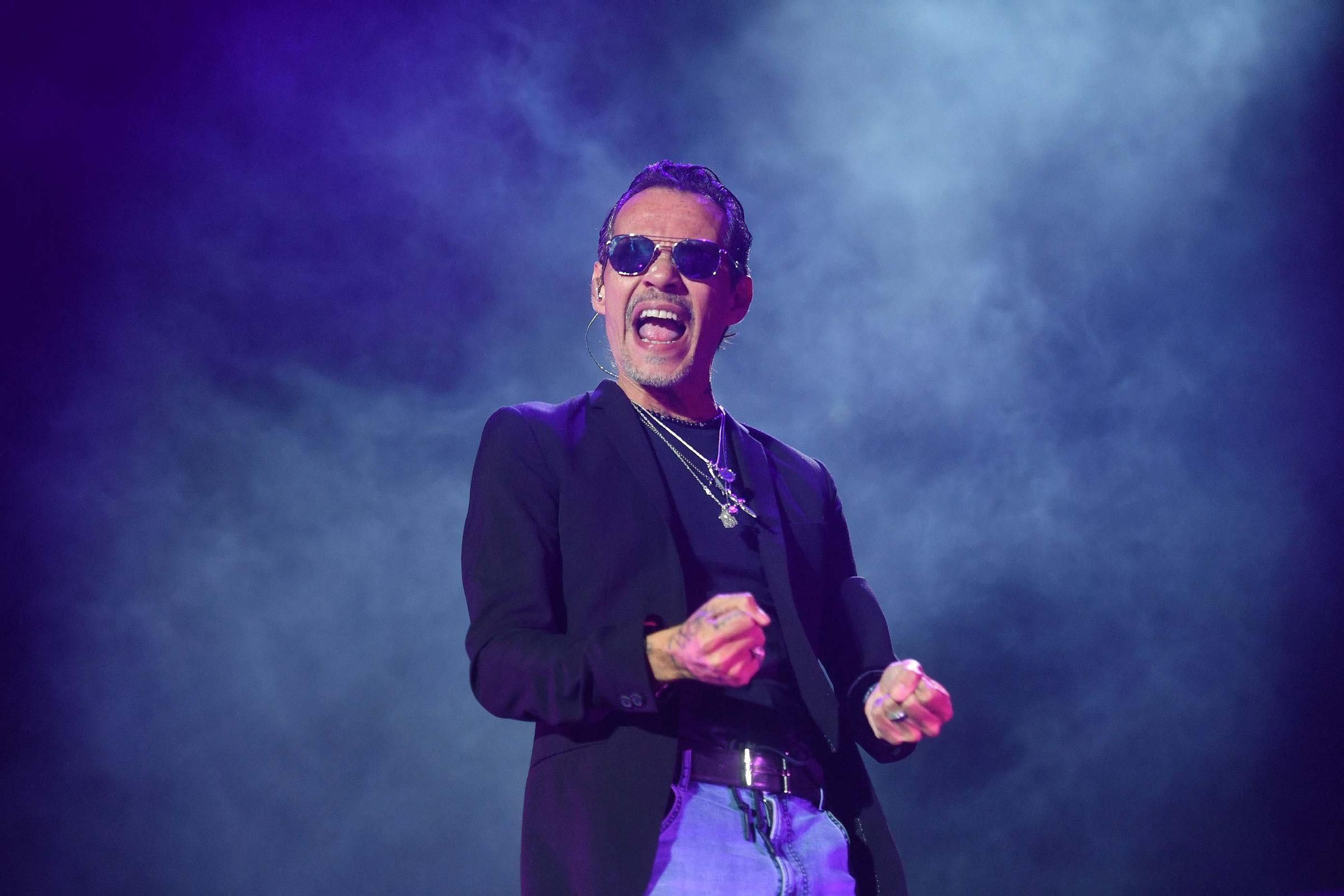 Marc Anthony pone a bailar a más de 12.000 personas en A Coruña