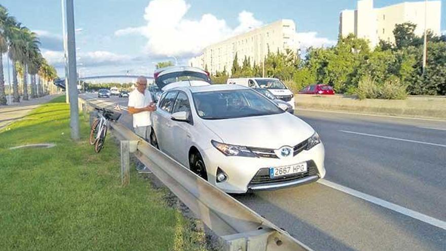 Der Alptraum jedes Autofahrers: Steinewerfer auf der Autobahn.