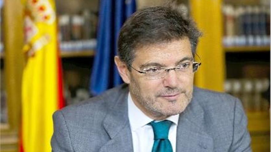 El ministre de Justícia, Rafael Catalá.