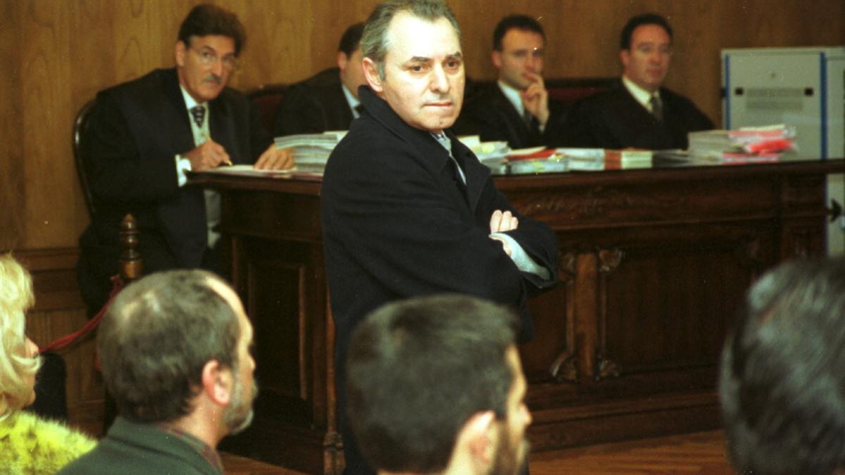 El empresario asesinado en 2004, Manuel Salgado, en una vista