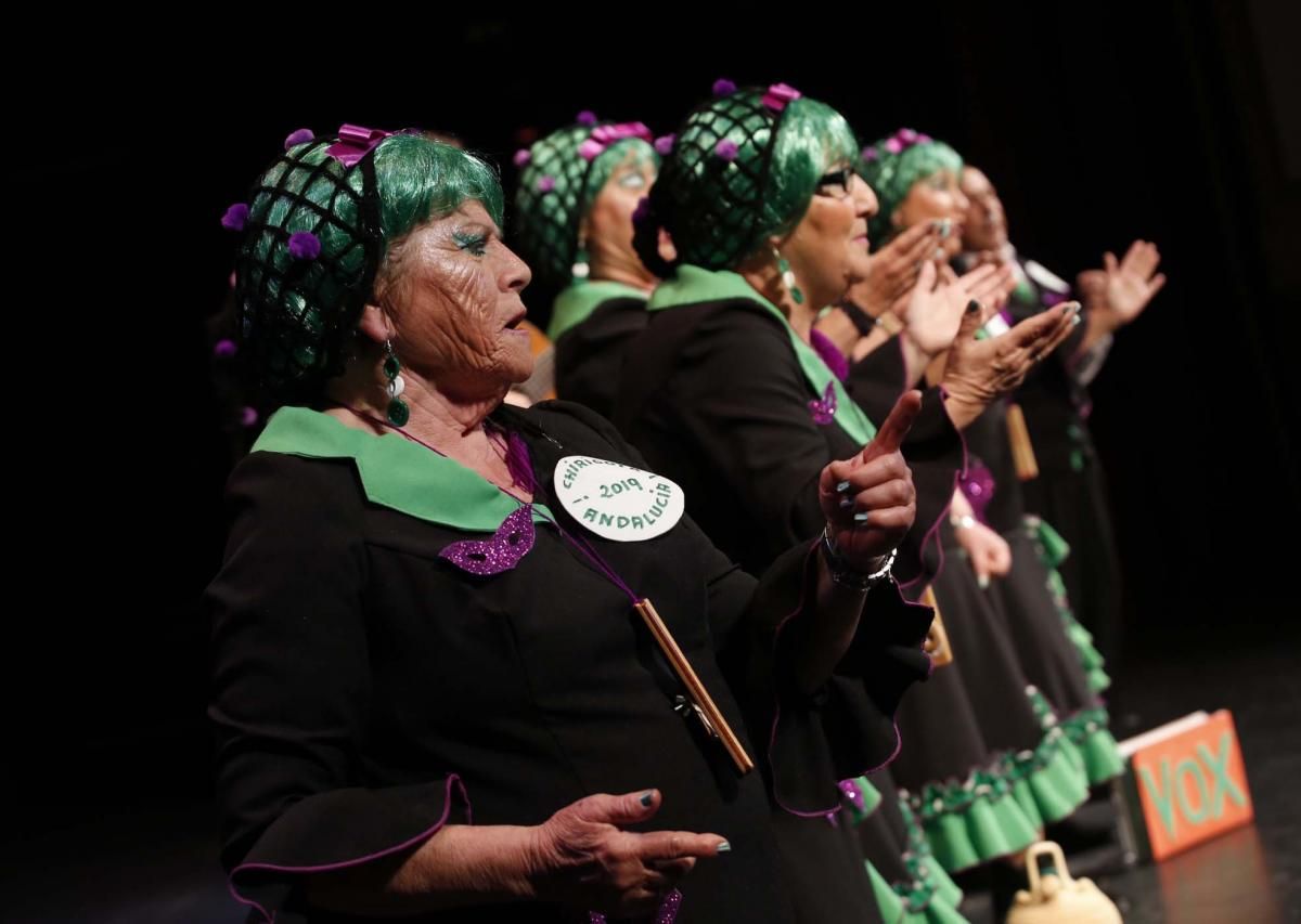 Carnaval de mayores en el Gran Teatro