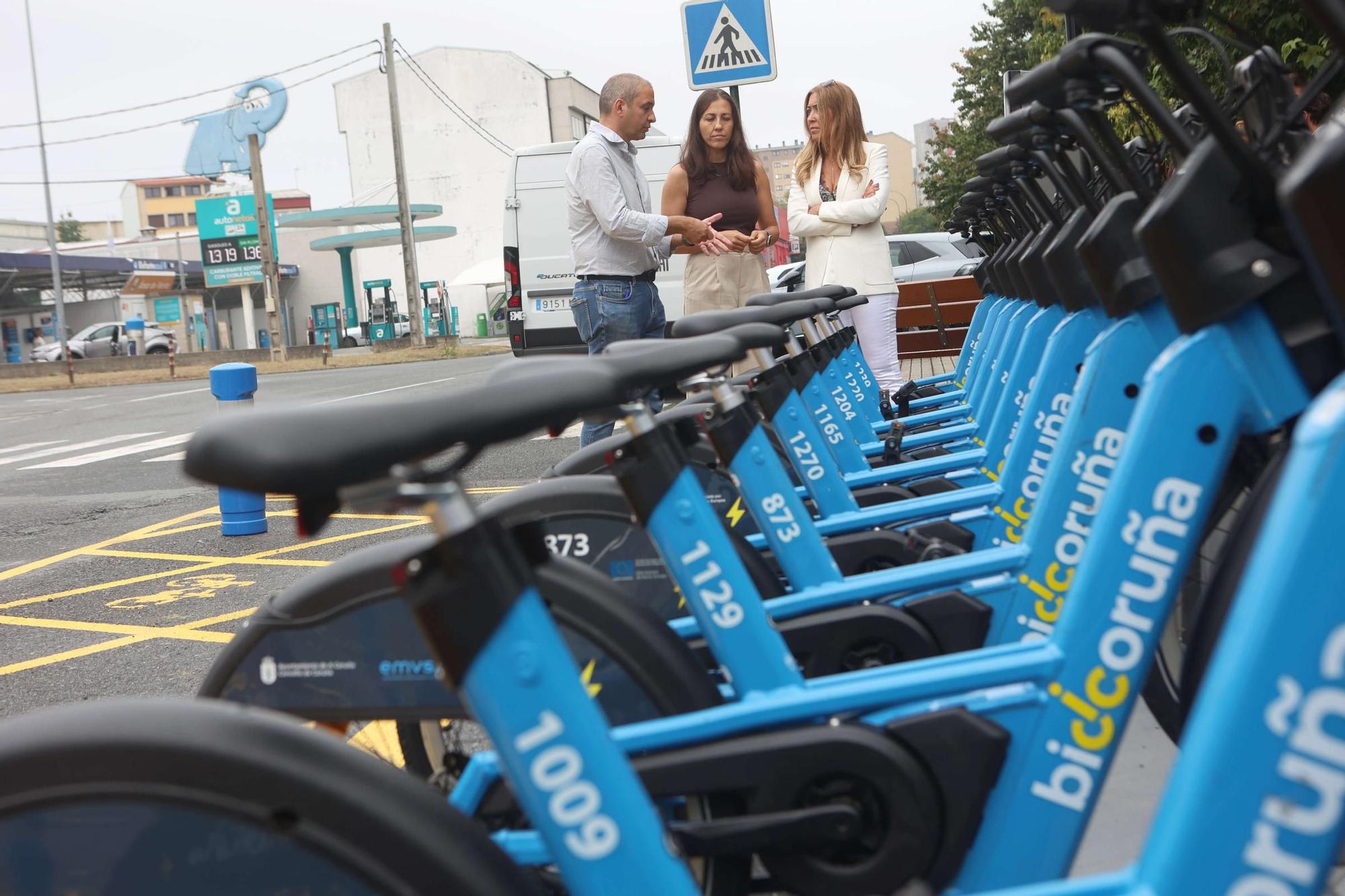 Nueva estación de Bicicoruña en Vioño