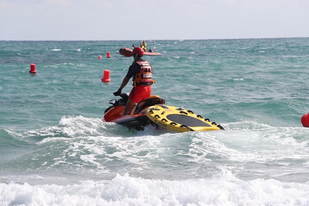 Simulacro de rescate en Cabo de Palos