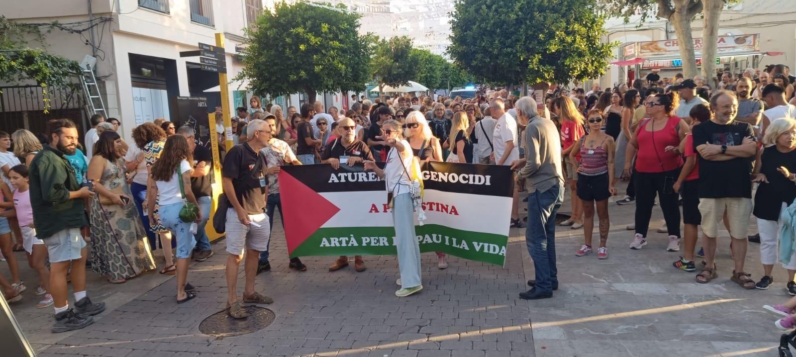 "Lasst uns den Genozid stoppen": So ist Mallorca für die Menschen in Palästina auf die Straße gegangen