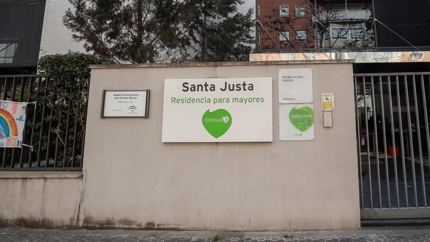 Residencia Santa Justa, en Sevilla, donde murieron 7 ancianos.