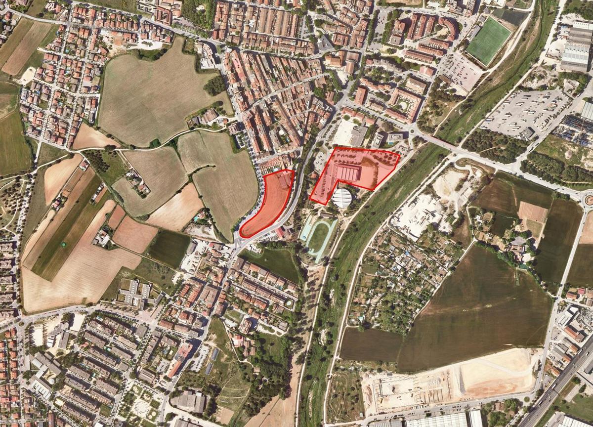 Mapa donde se situarán las nuevas viviendas