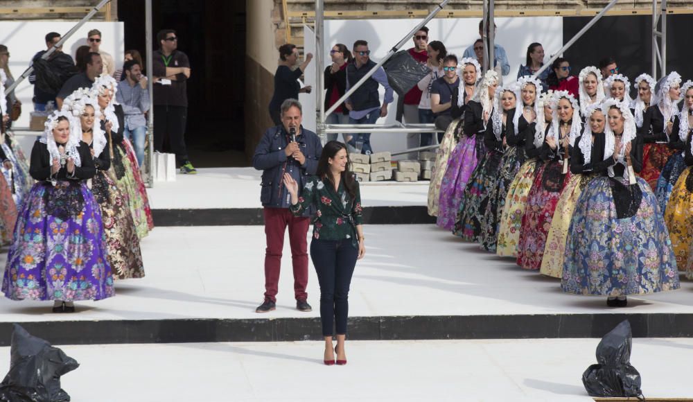 Segundo ensayo de la Gala de elección de la Bellea del Foc 2018