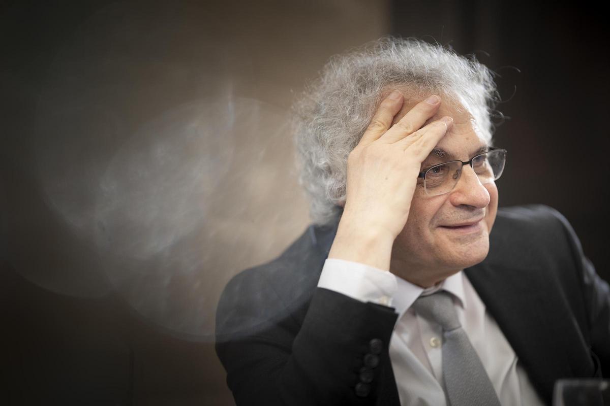 El escritor franco-libanés Amin Maalouf, galardonado con el Premi Internacional Catalunya.