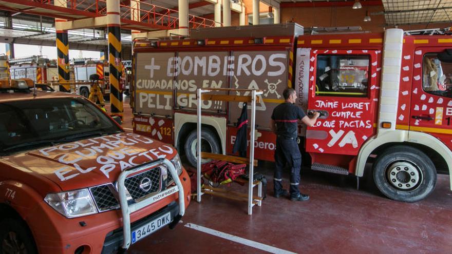 Bomberos advierten que más del 40% de la plantilla de la provincia supera los 50 años