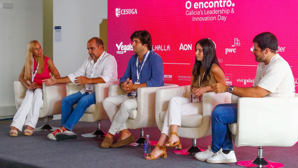 Una de las ponencias clebradas ayer, en este caso sobre el talento joven