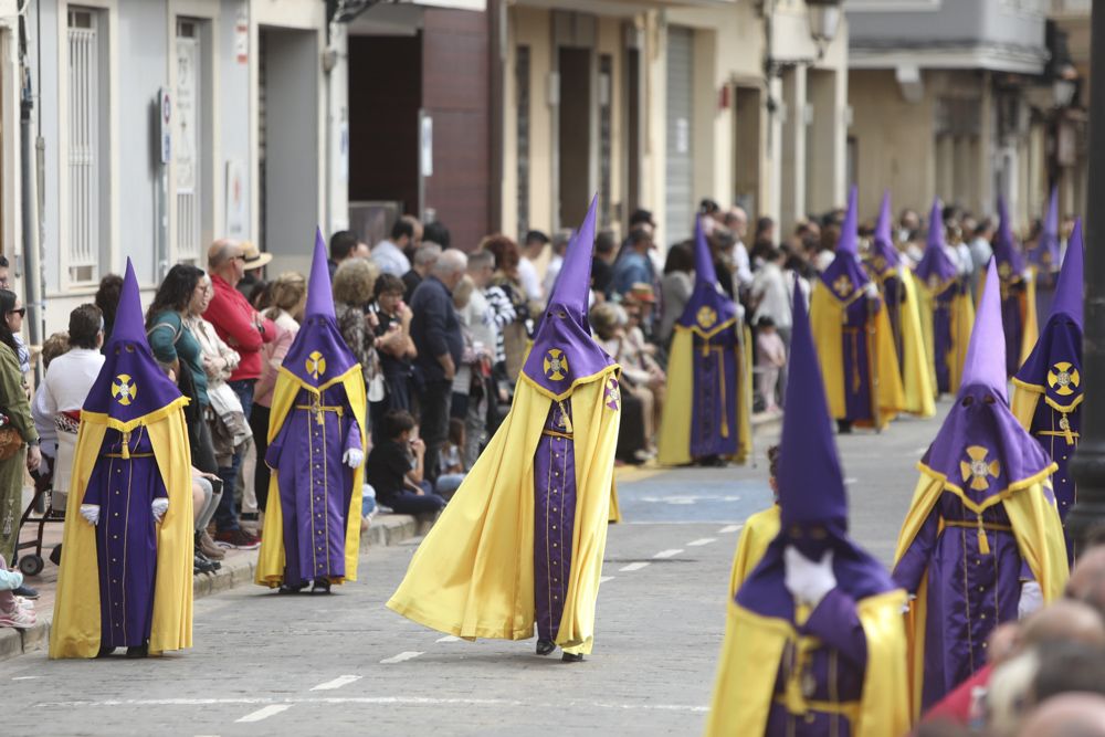 Procesión por la Calle de la Amargura en la Semana Santa de Benetusser