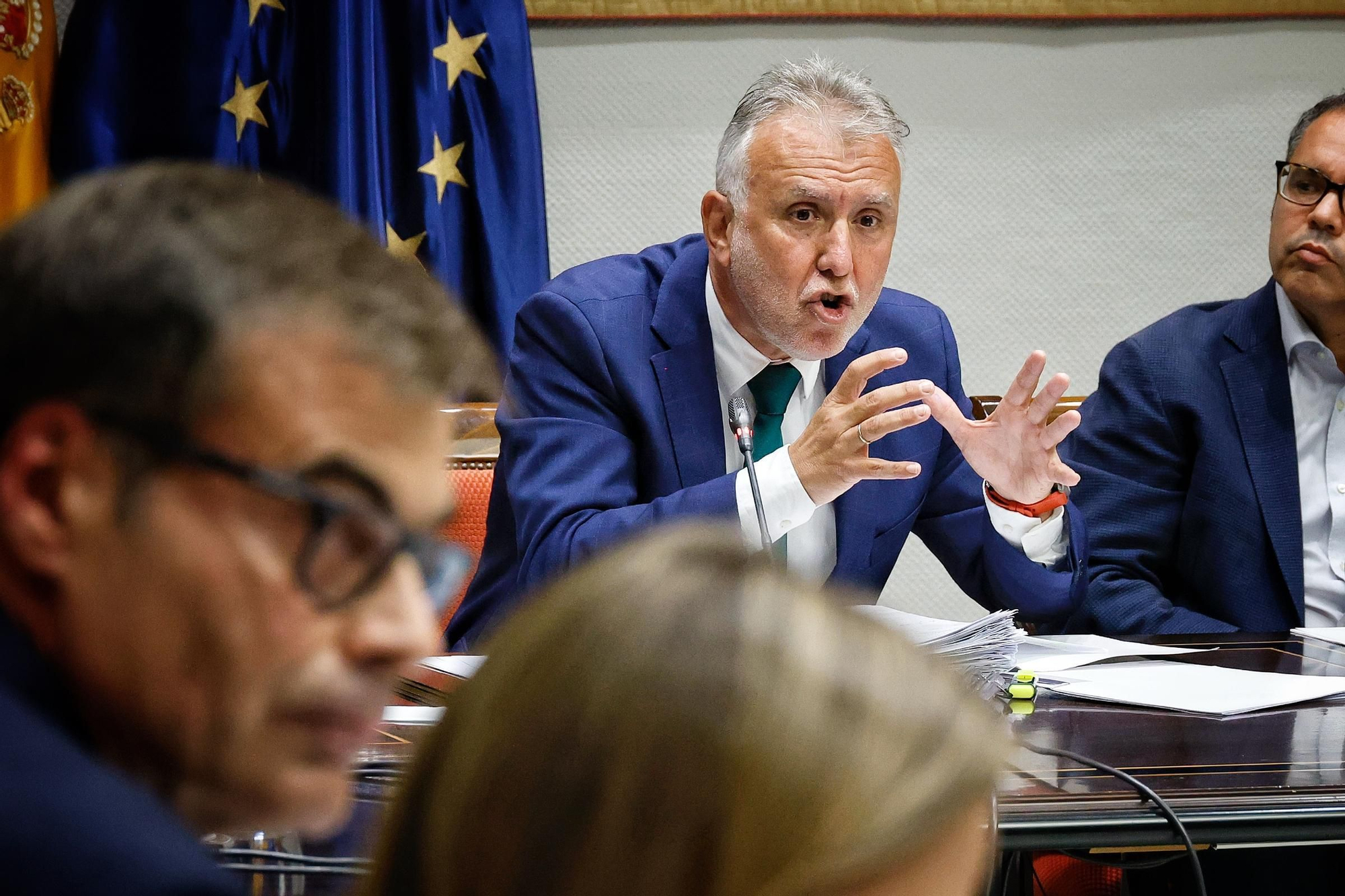 Comparecencia de Ángel Víctor Torres en el Parlamento de Canarias