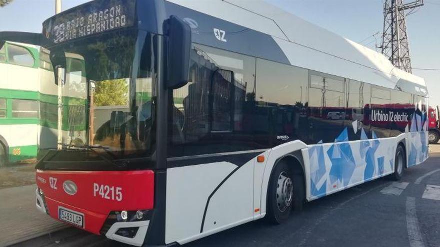 Comienzan las pruebas de un autobús 100% eléctrico que se ha asignado a la línea 38