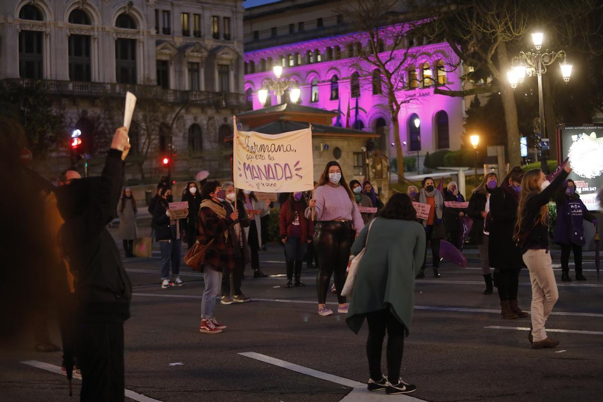 Manifestación del 8M en Oviedo