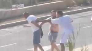 Tres hombres dan una paliza a un ladrón en Valencia