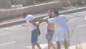 Tres hombres dan una paliza a un ladrón en Valencia