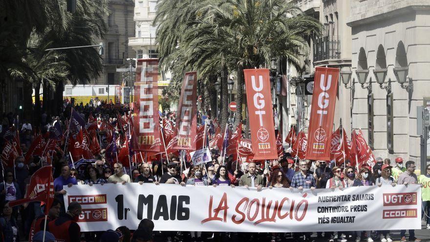 Los sindicatos vuelven a tomar la calle para exigir proteger los salarios de la inflación