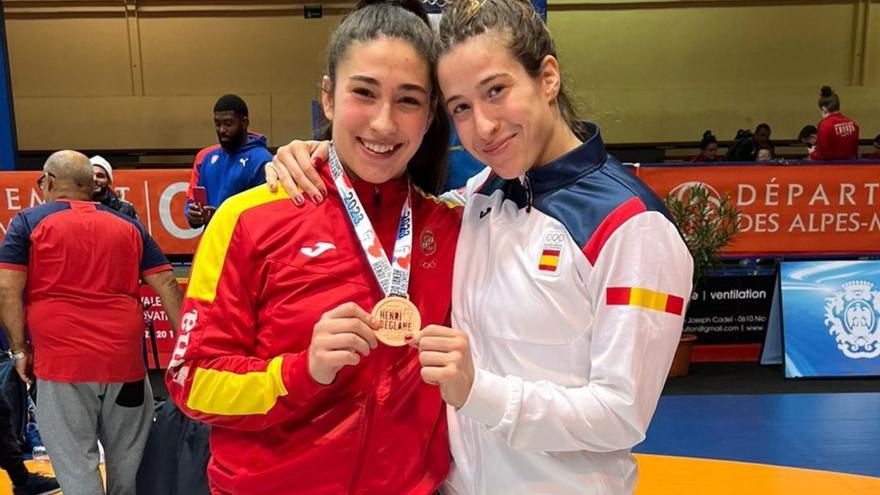 Nerea Pampín y Lydia Pérez