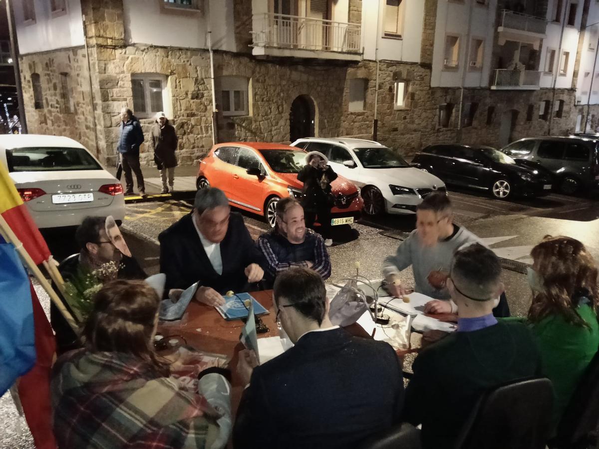 Fiesta del Antroxu en Llastres