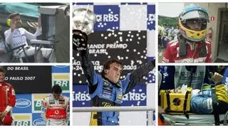 Alonso y el GP de Brasil: De campeón del mundo a cámara de televisión
