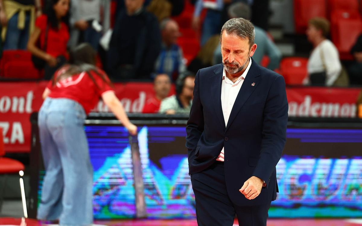 PABELLO PRINCIPE FELIPE, BALONCESTO LIGA ACB CASADEMONT ZARAGOZA - COVIRAN GRANADA.