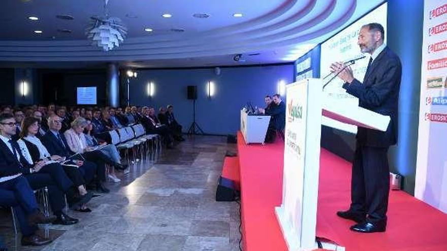 Un momento del acto celebrado ayer en A Coruña.