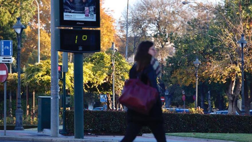 Valsequillo roza los 4 grados bajo cero y Córdoba amanecía hoy con -1,4º