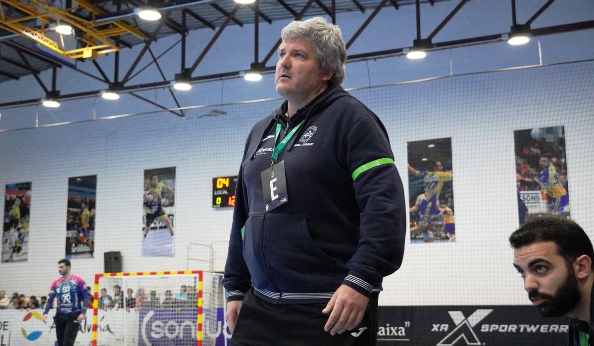 Paco Bustos, en un partido de la presente temporada.