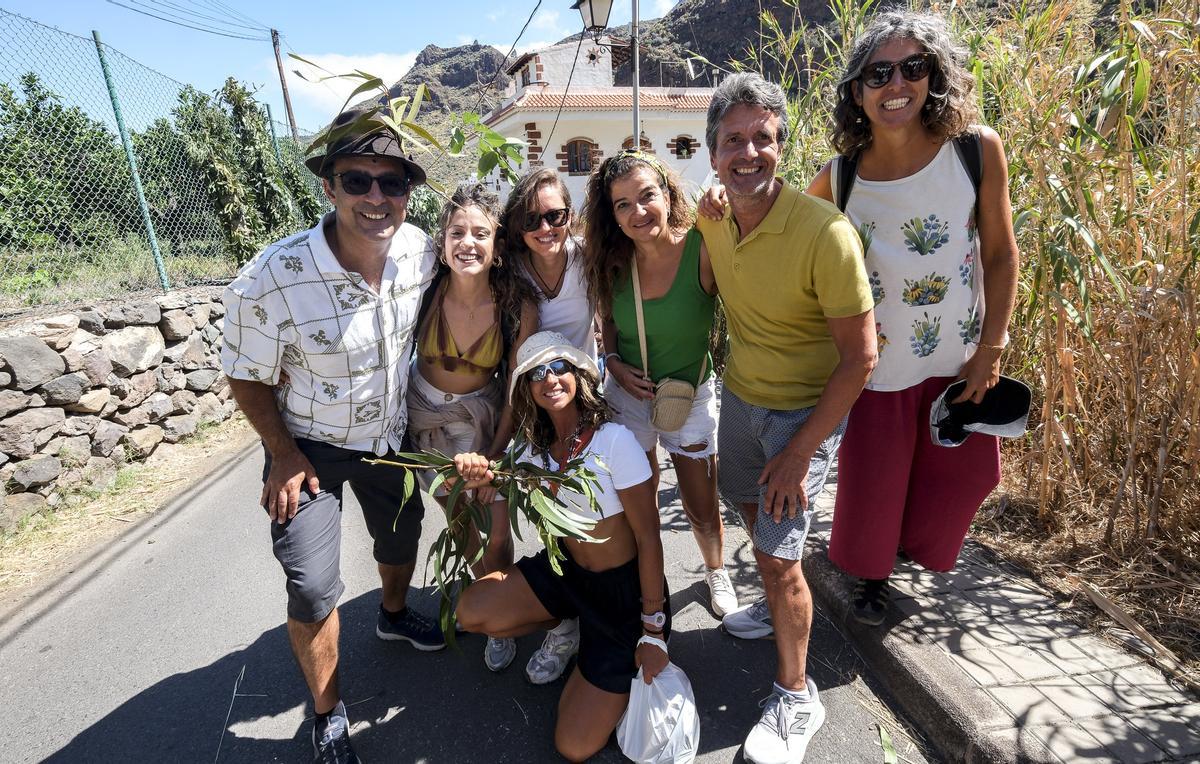 Los amigos penindulares en la festividad