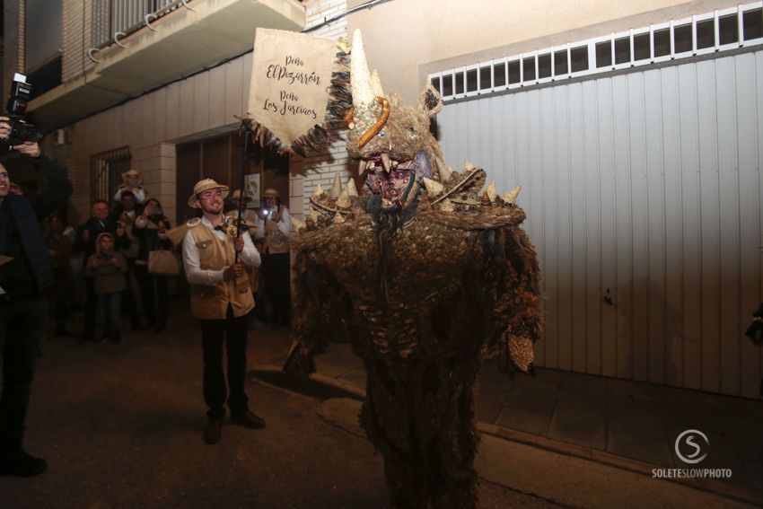 Suelta de la Mussona en el Carnaval de Águilas