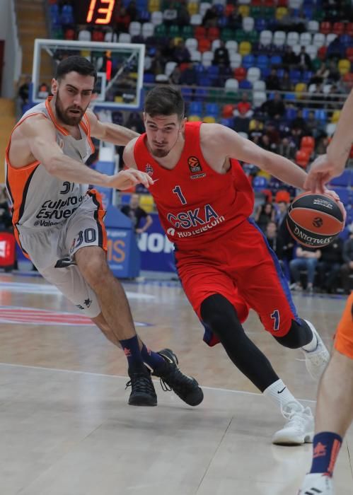 CSKA - Valencia Basket, en imágenes