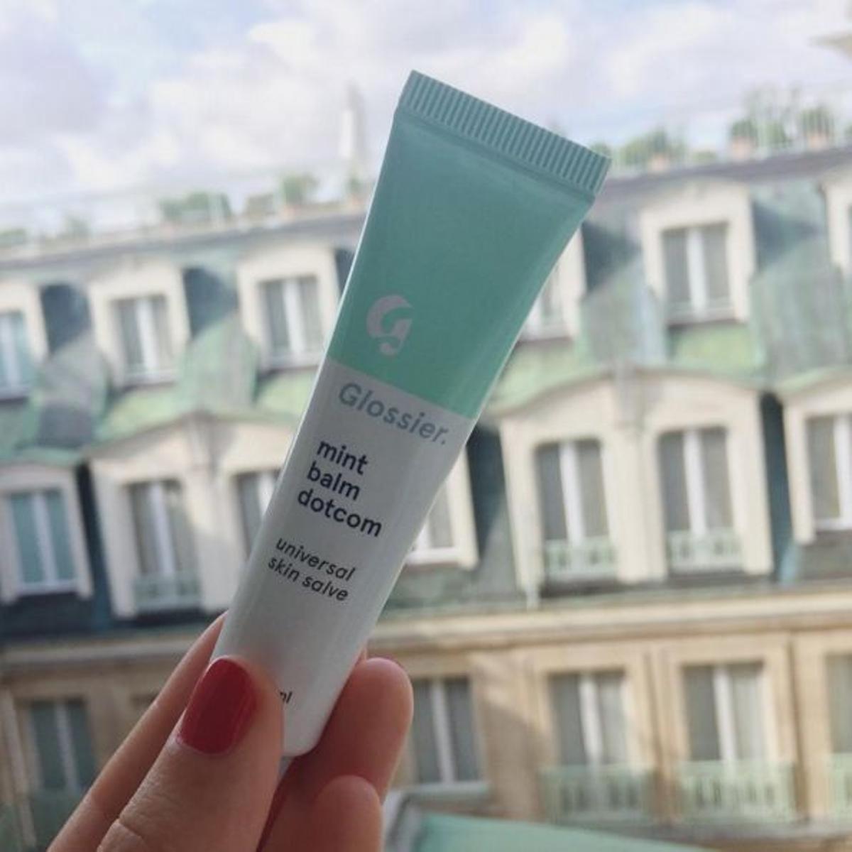 El mint balm de Glossier