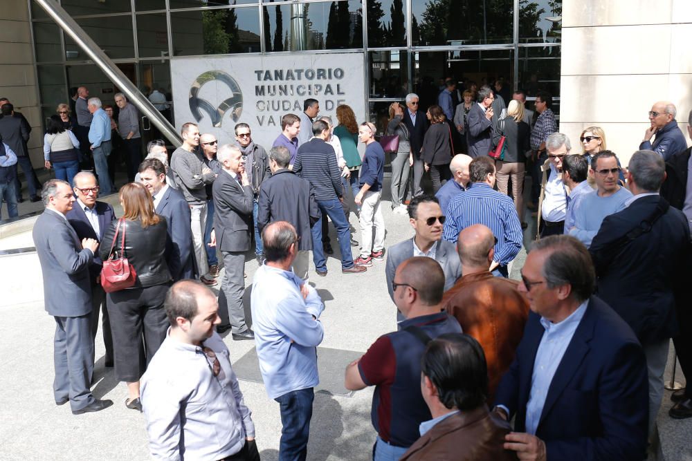 Funeral de Emilio Orta, presidente del Clúster de Automoción valenciano