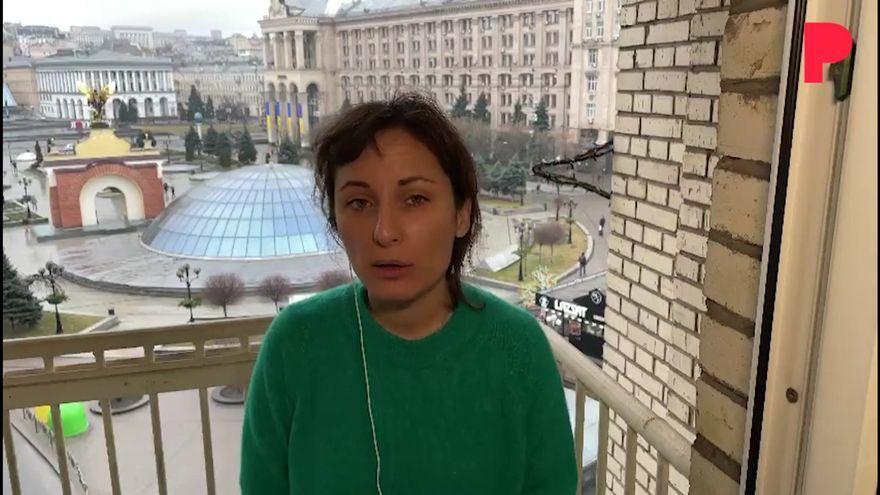 Rusia ataca Ucrania: Crónica desde Kiev de Irene Savio.