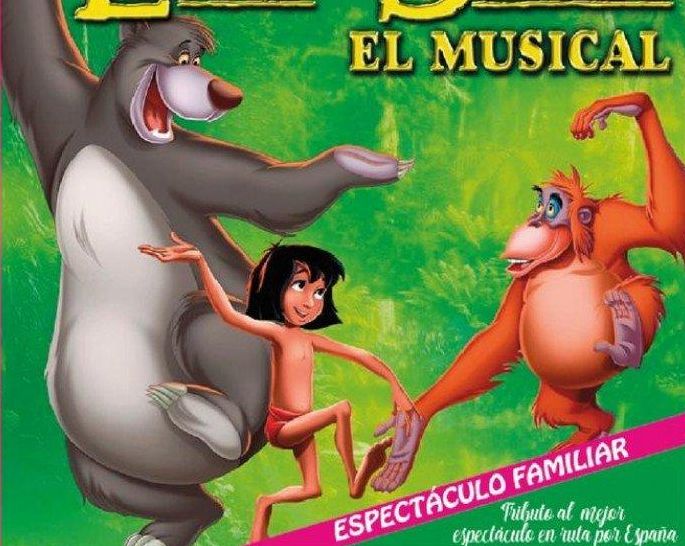 Cartel del musical &quot;El libro de la selva&quot;