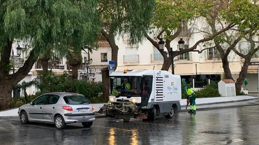 Mijas activa un plan de choque de limpieza durante un mes